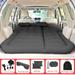 Byseng SUV Air Mattress Inflatable Car Sleeping Bed for SUV Back Seat Foldable PVC Flocking Soft Camping Bed 69 - Black