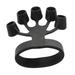 Hand Grip Strengthener Finger Exercise Finger Stretcher Fitness Equipment Grip for Drummers Tennis Players Musician Guitar Black 11lbs