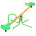 BATE 360 Degree Rotation Outdoor Kids Spinning Seesaw Sit and Spin Teeter Totter Outdoor Playground Equipment Swivel Teeter Totter for Backyardï¼ŒAges 3-8