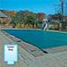 GLI Pool Products Green Mesh Safety Cover - Green - 16 x 32 ft.