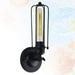 Wall lamp 1PC Wall Lamp Retro Iron Art Atmosphere Wall Light for Bedroom Porch Corridor Decoration Without Light Source