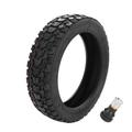 Carevas 8.5 Inch Tubeless Tire 5075-6.1(8 12x2) Off-Road Tire Electric Scooter Explosion-Proof -Slip Tire with Nozzle