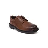 Wide Width Men's Times Plain Toe Oxford Dress Shoes by Deer Stags in Brown (Size 14 W)