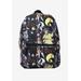 Women's Disney Nightmare Before Christmas Jack Skellington All-Over Print 16" Deluxe Nylon Backpack by Disney in Black