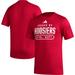 Men's adidas Crimson Indiana Hoosiers AEROREADY Pregame T-Shirt