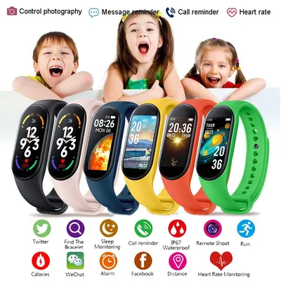 M7 Kinder Smart Watcch Kinder Smart Band Jungen Mädchen Kind Uhr Wasserdichte Sport Fitness Tracker Image