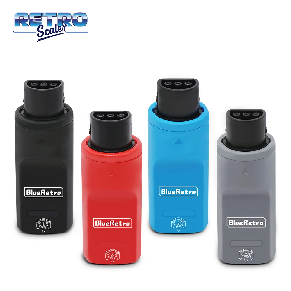 RetroScaler BlueRetro Wireless Game Controller-Adapter für Nintendo 64-Konsole auf PS3 PS4 PS5 Nintendo Switch Game Controller Image