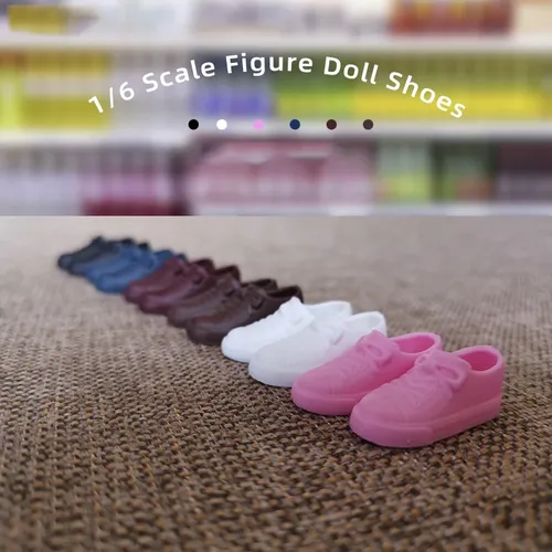 Blyth Puppe Schuhe Kunststoff Puppe Sneaker Schuhe für 1/6 Azon Kurhn Licca barbes Puppen Mädchen