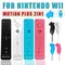 Für Nintendo Wii Joystick 2-in-1 Wireless Remote Gamepad Controller Set Optional Motion Plus mit Silikonhülle Videospiel