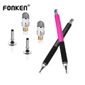 Fonken Touch Stift Tip Stylus Stift Leitfähigen Touch Sucker Faser Spitze Für Tablet Pen Zubehör
