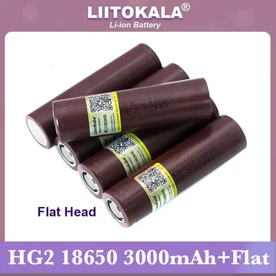 Liitokala 100% Neue HG2 18650 3000mAh akku 18650HG 2 3 6 V entladung 20A Max 35A Power batterien