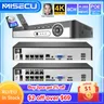 MISECU H.265 4CH 8CH 1080P 5MP 8MP 4K Ultra HD POE NVR Netzwerk Gesicht Erkennung Video Recorder Für
