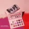 Neue Rose 18 Farben Lidschatten-palette Perlglanz Matte Glänzenden Pailletten Lidschatten Platte Lidschatten Basis Kosmetik Make-Up Palette Schönheit