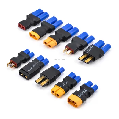 Adapter EC5 / EC3 zu XT60 T Deans Weiblichen/Männlichen Anschlüsse Stecker RC Lipo Batterie Control