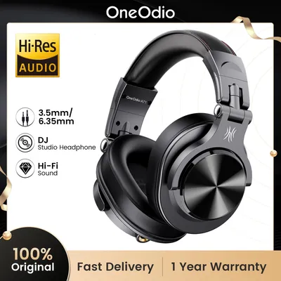 kopfhörer Oneodio a71 original studio dj kopfhörer tragbares kabel gebundenes headset mit musik Image