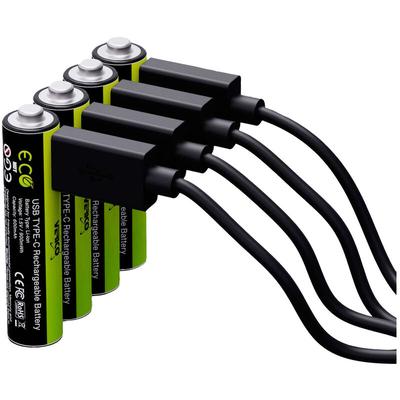 Li-Ion-Akku Loop Energy aa, mit usb-c Buchse, 4er Pack - Verico Image