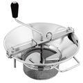 Louis Tellier X5 X5020 8 qt Food Mill w/ (1) 2-mm. Grid - 14 3/4" Deep, Stainless Steel