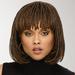 Short Bob Wigs Braided Wigs for Women Synthetic Box Braided Wig With Bangs Fringe Braid Half Wig Short Bob Braided Wigs