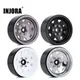 INJORA Metal 1.9" Beadlock Wheel Rims 3 Style for 1:10 RC Crawler Car Axial SCX10 90046 TRX4 Redcat