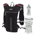 Trail Running-5L Ultralight backpack hydration jogging vest Marathon bicycle water bottle 250ml