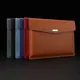 Waterproof Leather A4 Business Briefcase File Folder Document Paper Organizer Storage Bag School