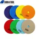 SHDIATOOL 6pcs 100mm Diamond Polishing Pads #30-3000 Dry Polishing Pads Sanding Granite Marble