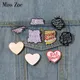 Girl Power Enamel Pins Custom Don't Lose Heart More Self Love Brooches Lapel Badges Feminism