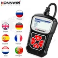 KONNWEI KW310 OBD2 Scanner Russian Language Car Diagnostics Tool OBD 2 Car Scanner for Auto ODB2