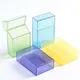 1pc Plastic Clear Thick Cigarette Case Shining Cigarettes Box Portable Cigarette Holder Container