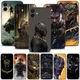 Case For Apple iPhone 15 14 13 12 11 Pro Max Mini XS Max XR X 7 8 Shell Marvel Black Panther 2