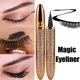 Magic Self Adhesive Magic Eyeliner Pencil No Glue Magnetic Waterproof Anti-smudge Quick Drying