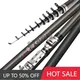 2.7M 3.6M 4.5M 5.4M 6.3M 7.2M Carbon Telescopic Rock Fishing Rod Ultra Light Rod Lure Carp Travel