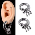 1Pc Dangling Earring Captive Bead Rings Piercing Ear Weight Gauge Expander Plugs Stretchers Body