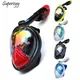 Diving Mask Underwater Scuba Anti Fog Full Face Diving Mask Professional Snorkeling Set with