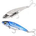 Metal Vib Blade Lure 7/10/12/14/15/18/25G Sinking Vibration Baits Vibe Swimbait for Bass Pike