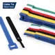 50/100PCS Releasable Cable Ties Colored Plastics Reusable Cable ties Nylon Loop Wrap Zip Bundle Ties