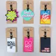 Luggage Accessories Novelty Letters Luggage Travel Tag Silica Gel Suitcase ID Addres Holder Baggage