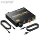 PROZOR 192kHz Digital to Analog Audio Converter Compatible with AC-3 DTS 5.1CH DAC Converter Optical