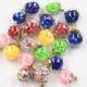 20pcs Charms Star Sequins Transparent Glass Ball 16mm Pendants Crafts Making Findings Handmade