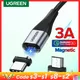 UGREEN Magnetic USB Charging Cable Type C Micro USB Phone Cable Magnet Charger Micro USB For Xiaomi