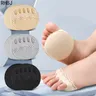 RHBJ 2pcs/set Five Toes Forefoot Pads for Women High Heels Half InsolesSilicone Insoles Gel Insoles