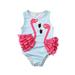 Toddler Kids Girls Bathing Tankini Bikini Suit Swimwear Little Mermaid Costume