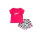 NIKE Baby Girls Dri-fit Sprinter 2 Piece Set size 24M