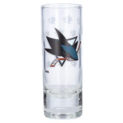 San Jose Sharks 2,5 Unzen. Satiniertes, hohes Schnapsglas Image