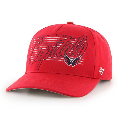 Herren '47 Red Washington Capitals Marquee Hitch Snapback Hat