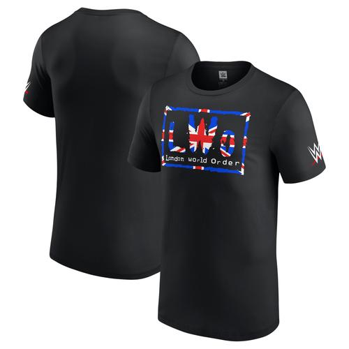 WWE London World Order T-Shirt – Schwarz – Herren