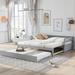 Convertible Twin or Double Twin Daybed with Trundle, Easy Assembly, Ideal for Small Living Spaces