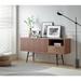 Modern Sideboard , Buffet Cabinet, Storage Cabinet, TV Stand with 2 Door and 2 drawers , Anti-Topple Design
