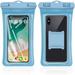 Universa Floating Waterproof Phone Pouch/Caseï¼ŒIPX8 Waterproof Cell Phone Dry Bag with Lanyard for iPhone 14 13 12 11 Pro Max XS XR X Galaxy S21 Up to 7.0 (Color : Blue)