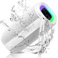 UrbanX X808 Bluetooth Speaker IPX5 Waterproof Speakers 360Â° HD Surround Sound with Punchy Bass True Wireless Pairing BT5.3 Portable Speaker for Lenovo K14 Plus - White